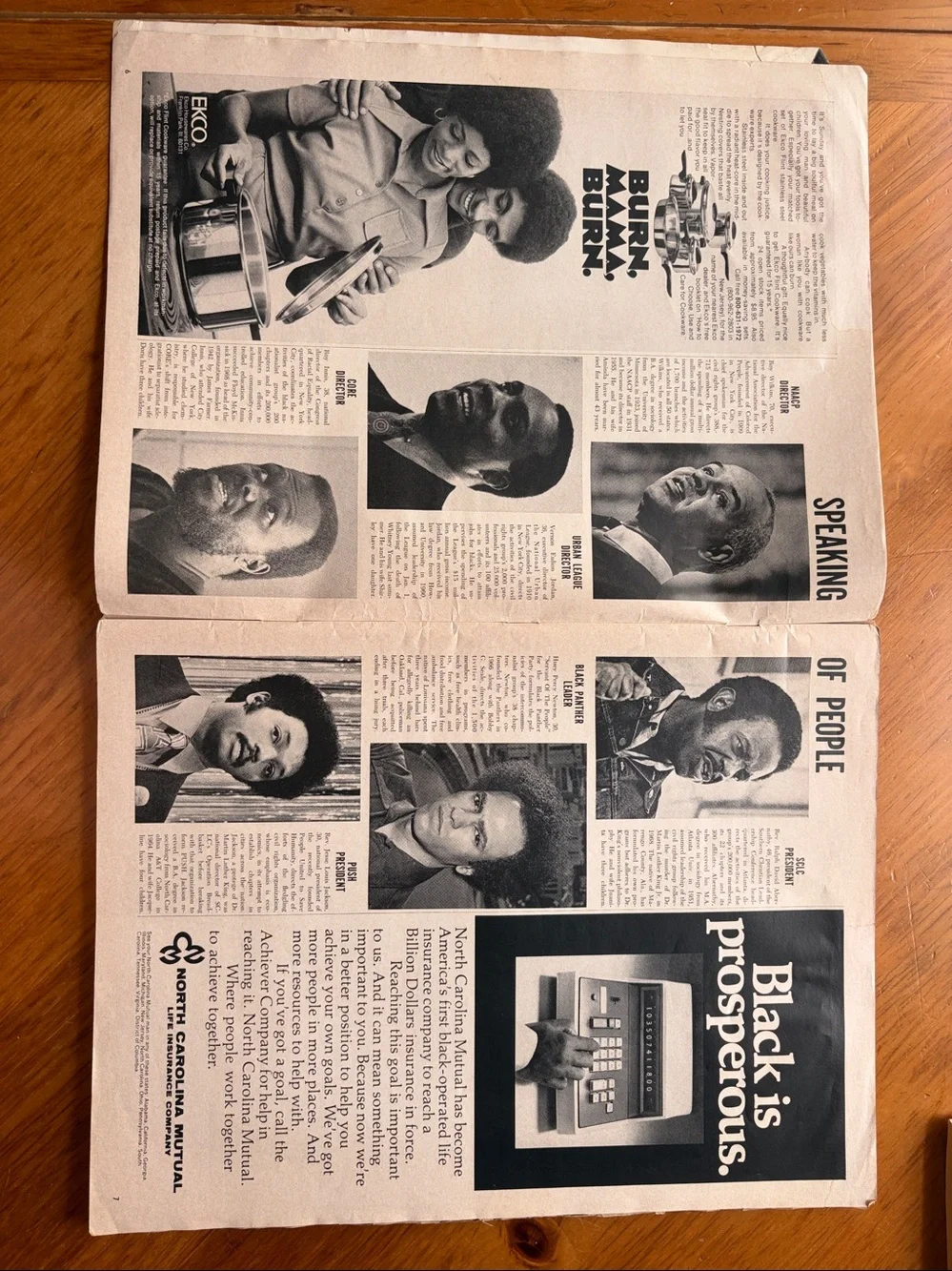 EBONY Magazine August 1972 — Special Issue: The Black Male Vintage Magazine